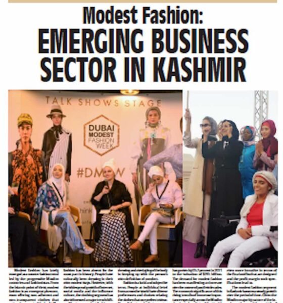 Modest fashion sector of Kashmir